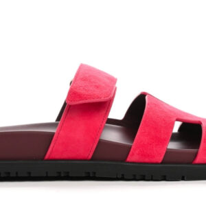 hermes-suede-goatskin-womens-chypre-sandals-rouge-marsala